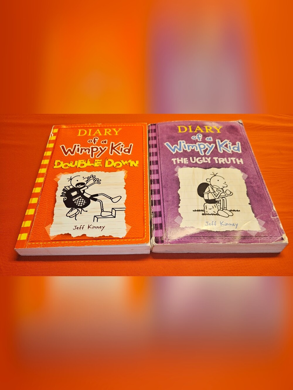 Diary of a Wimpy Kid Double Down & The Ugly Truth - Paperback Set G.U.C.